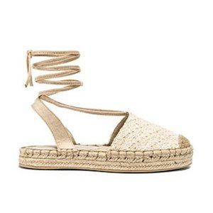 RAYE Bloom Espadrille in Natural Size 9.5